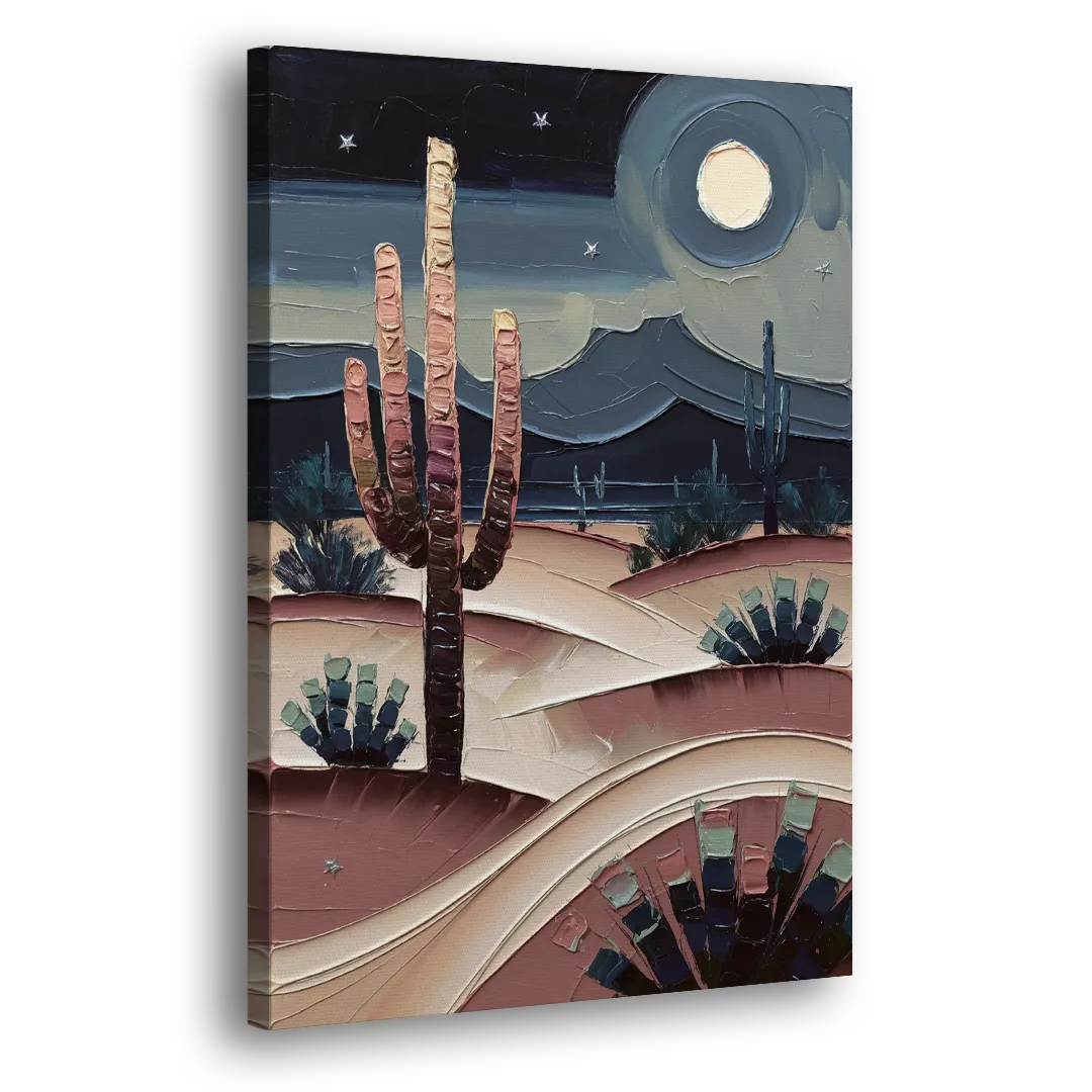 Scottsdale Desert Nights Side - Canvas Wall Art