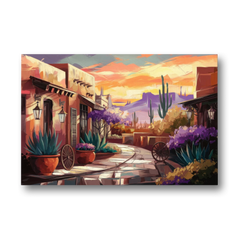 Scottsdale Old Town Charm - Canvas Wall Art - Front
