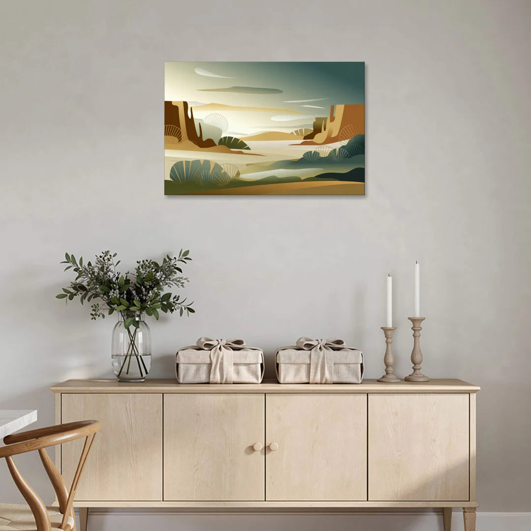 Scottsdale Sonoran Serenity - Canvas Wall Art - Coffee Table - 36x24