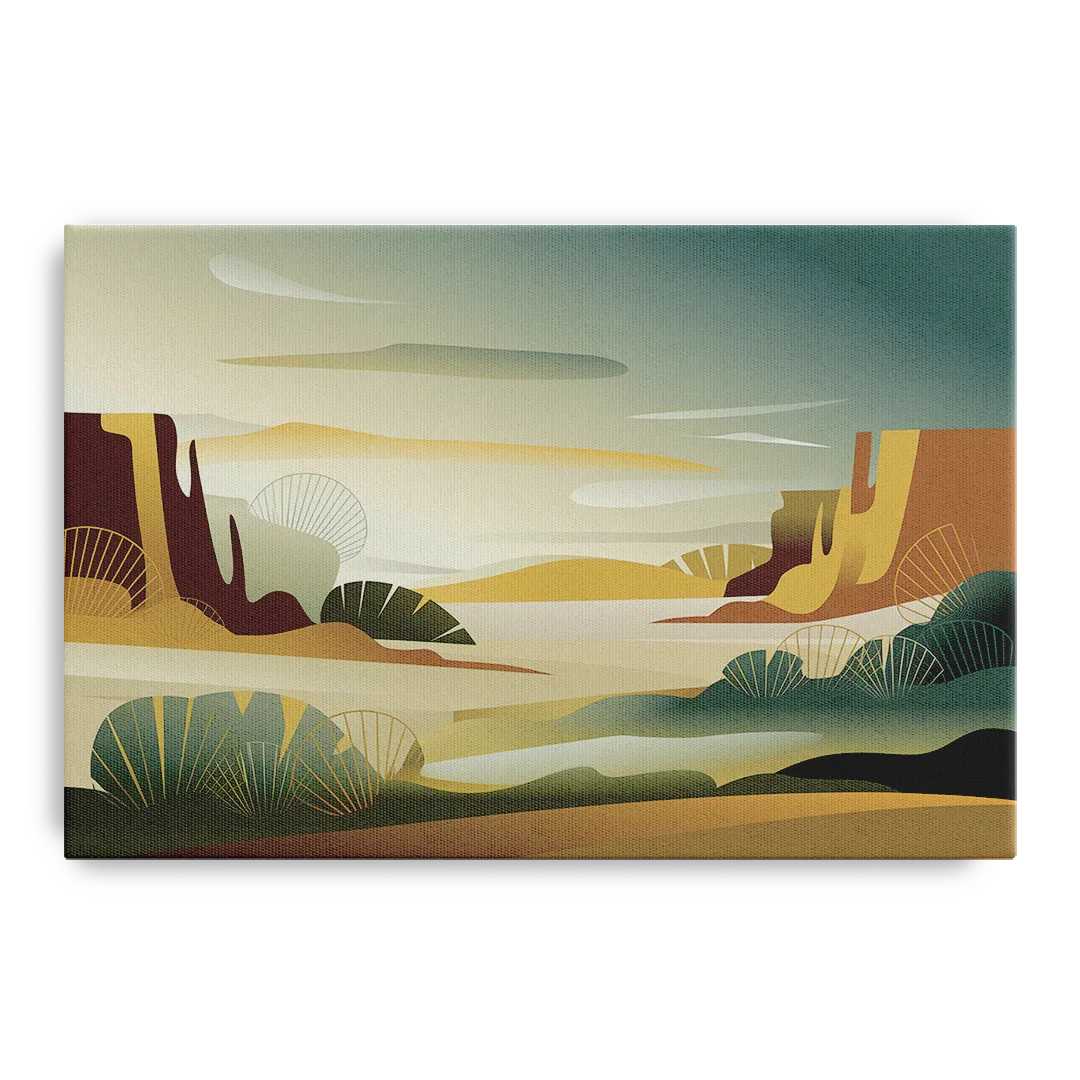 Scottsdale Sonoran Serenity Front - Canvas Wall Art