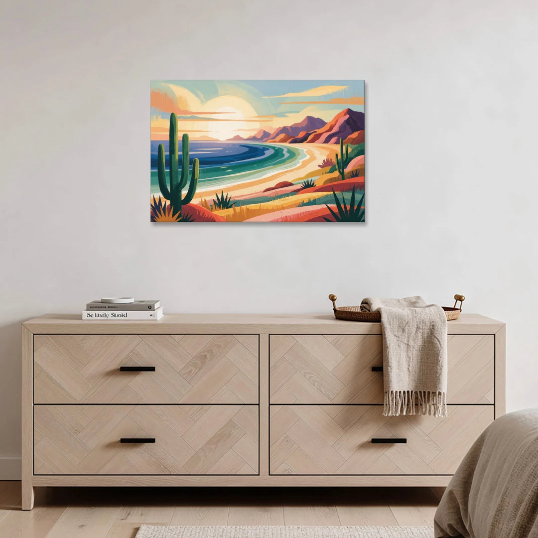 Sea of Cortez Horizon - Canvas Wall Art - Coffee Table - 36x24