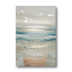 Seaside Blue Horizon - Canvas Wall Art - Front