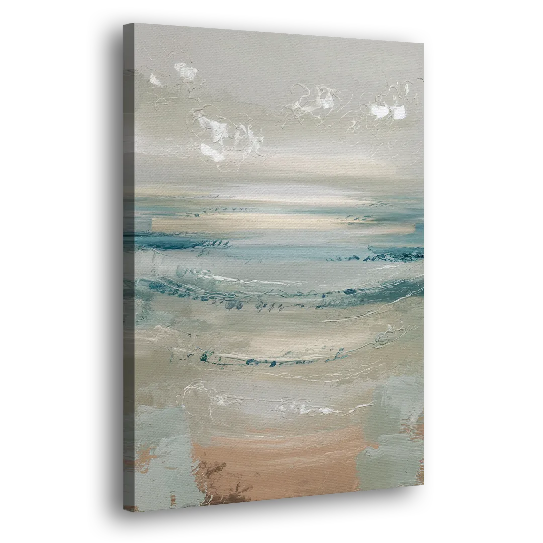 Seaside Blue Horizon Side - Canvas Wall Art