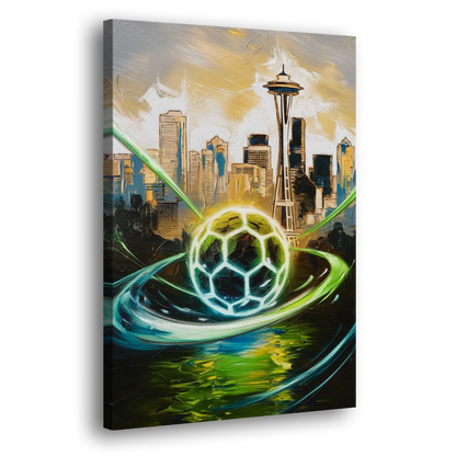Seattle Sounders FC Spirit Side - Canvas Wall Art