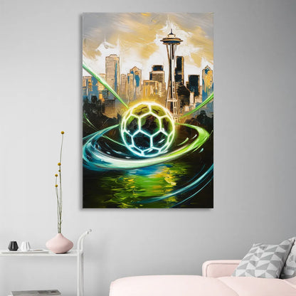 Seattle Sounders FC Spirit Sitting Room - Canvas Wall Art