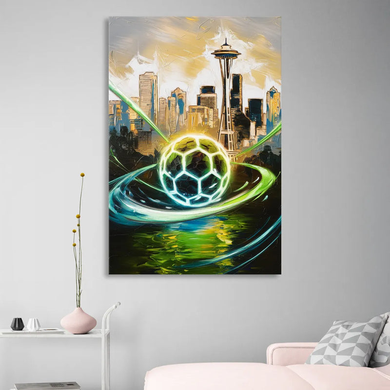 Seattle Sounders FC Spirit Sitting Room - Canvas Wall Art