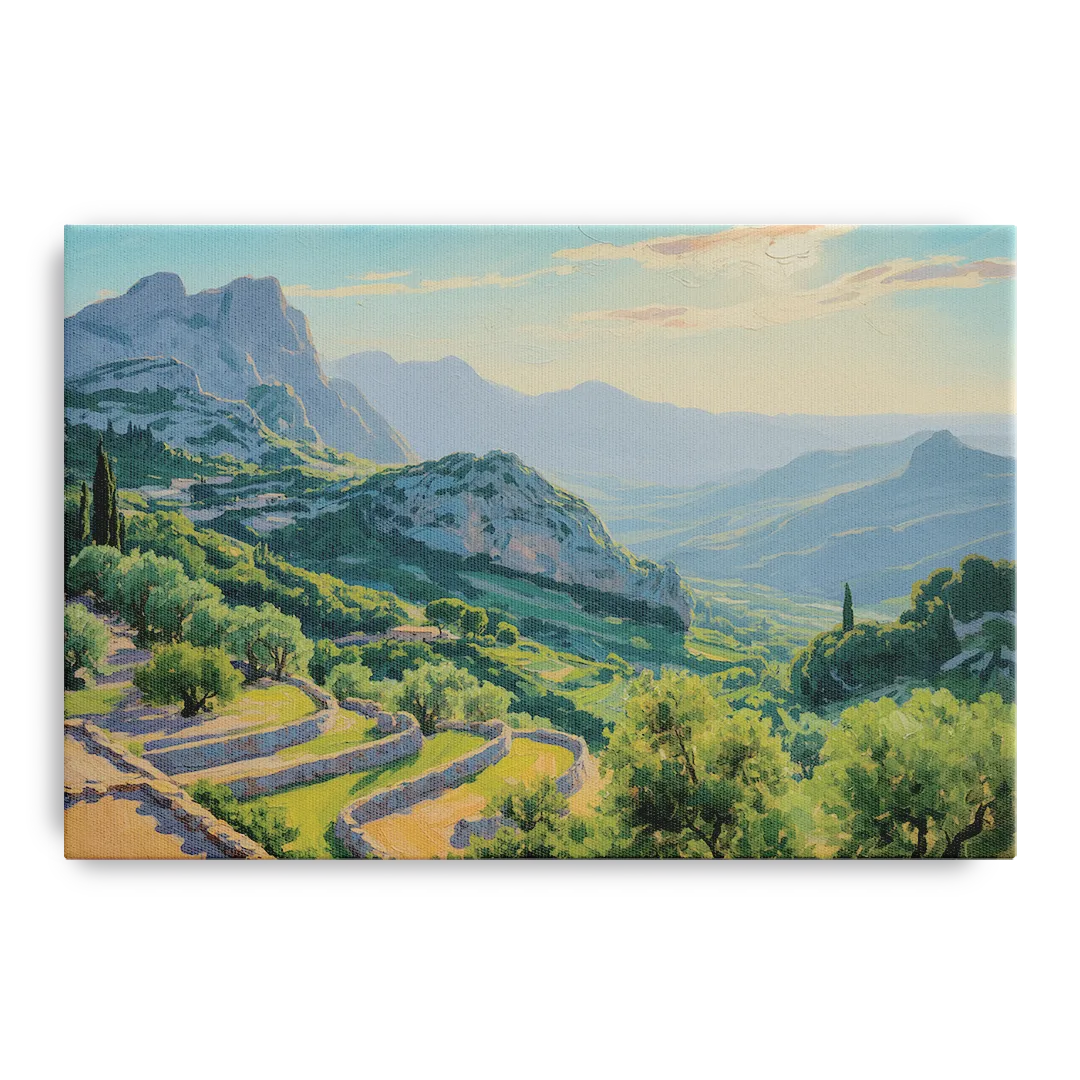 Serra de Tramuntana Vista Front - Canvas Wall Art