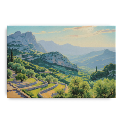 Serra de Tramuntana Vista Front - Canvas Wall Art
