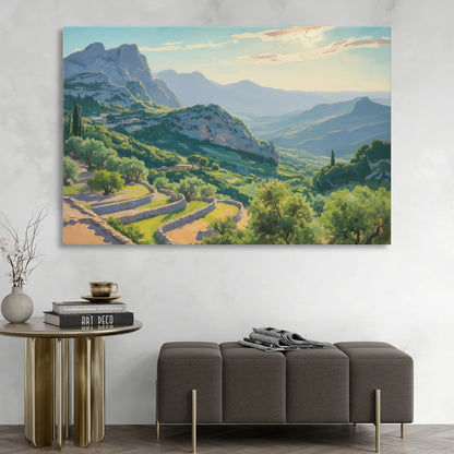 Serra de Tramuntana Vista Sitting Room - Canvas Wall Art