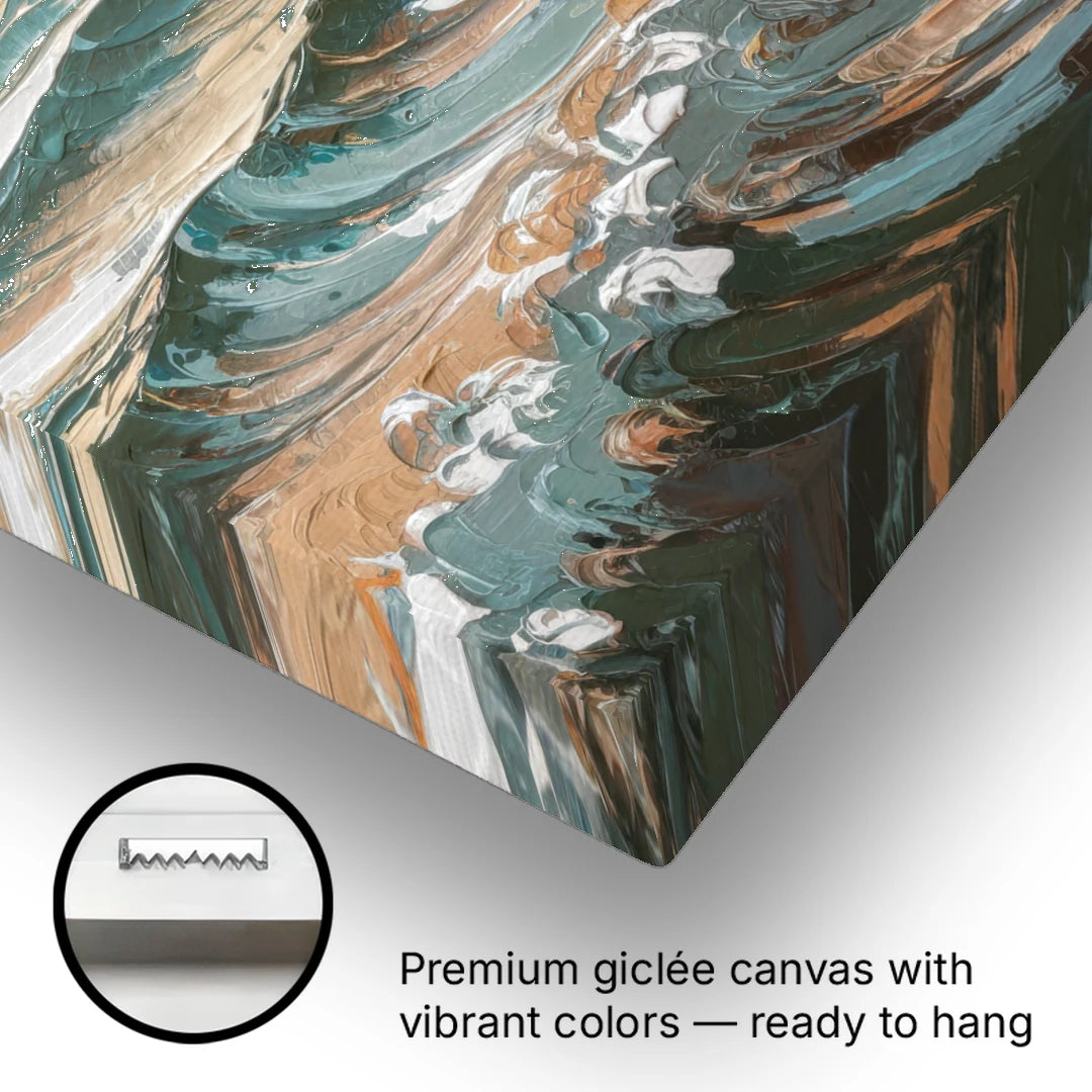 Sitka Coastal Horizon - Canvas Wall Art - Gallery Wrap Corner