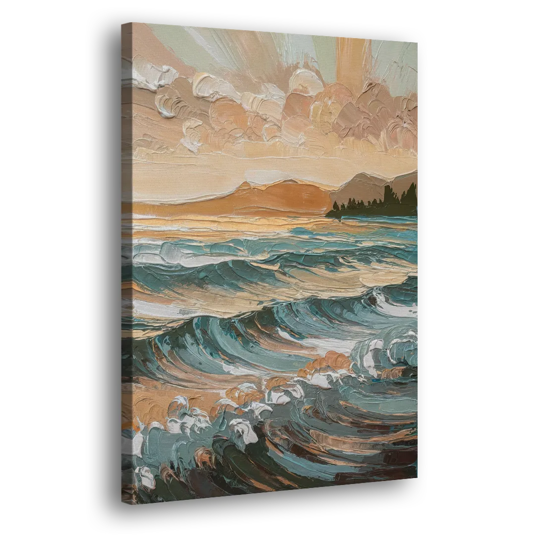 Sitka Coastal Horizon Side - Canvas Wall Art