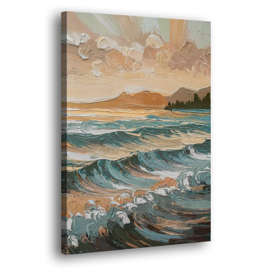 Sitka Coastal Horizon Side - Canvas Wall Art