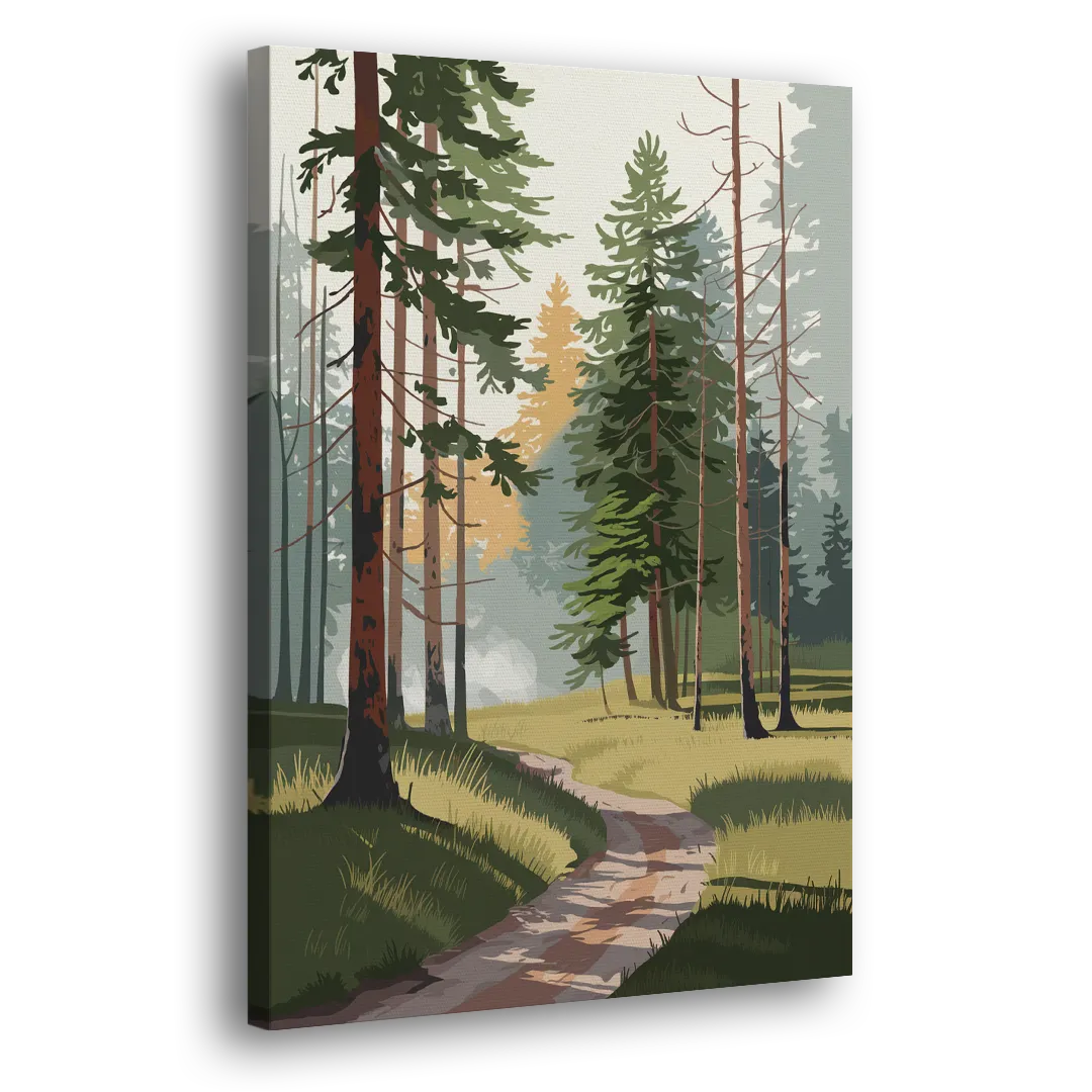 Sitka Forest Serenity Side - Canvas Wall Art
