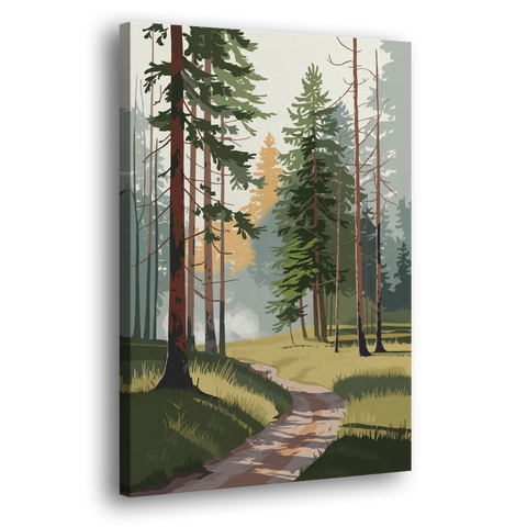 Sitka Forest Serenity - Canvas Wall Art
