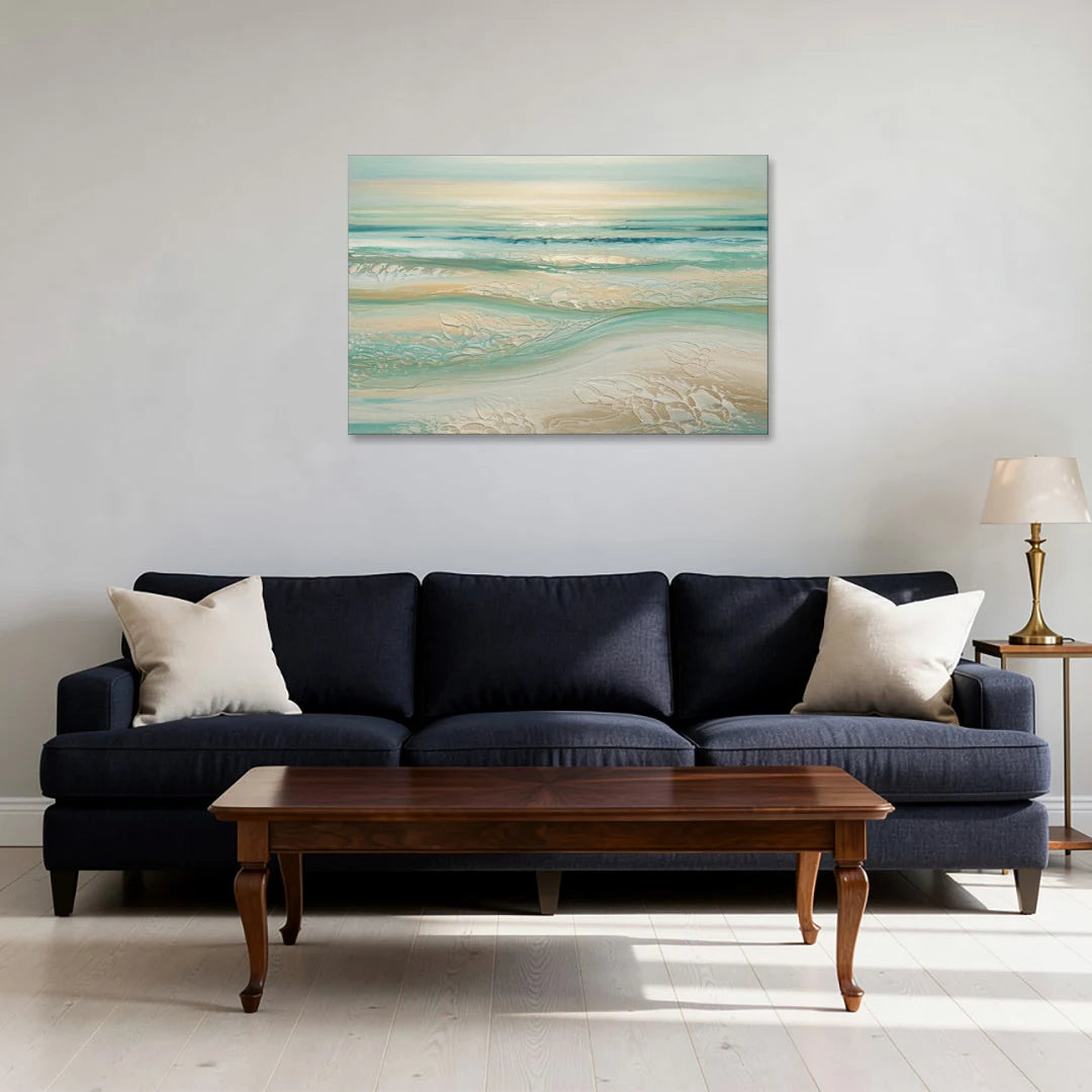 Sitka Ocean Breeze - Canvas Wall Art - Sofa - 36x24