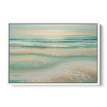 Sitka Ocean Breeze Front - White Canvas Wall Art