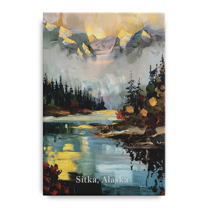 Sitka Scenic Reflections Front - Canvas Wall Art