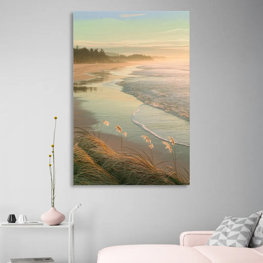 Sitka Tranquil Shores Living Room - Canvas Wall Art