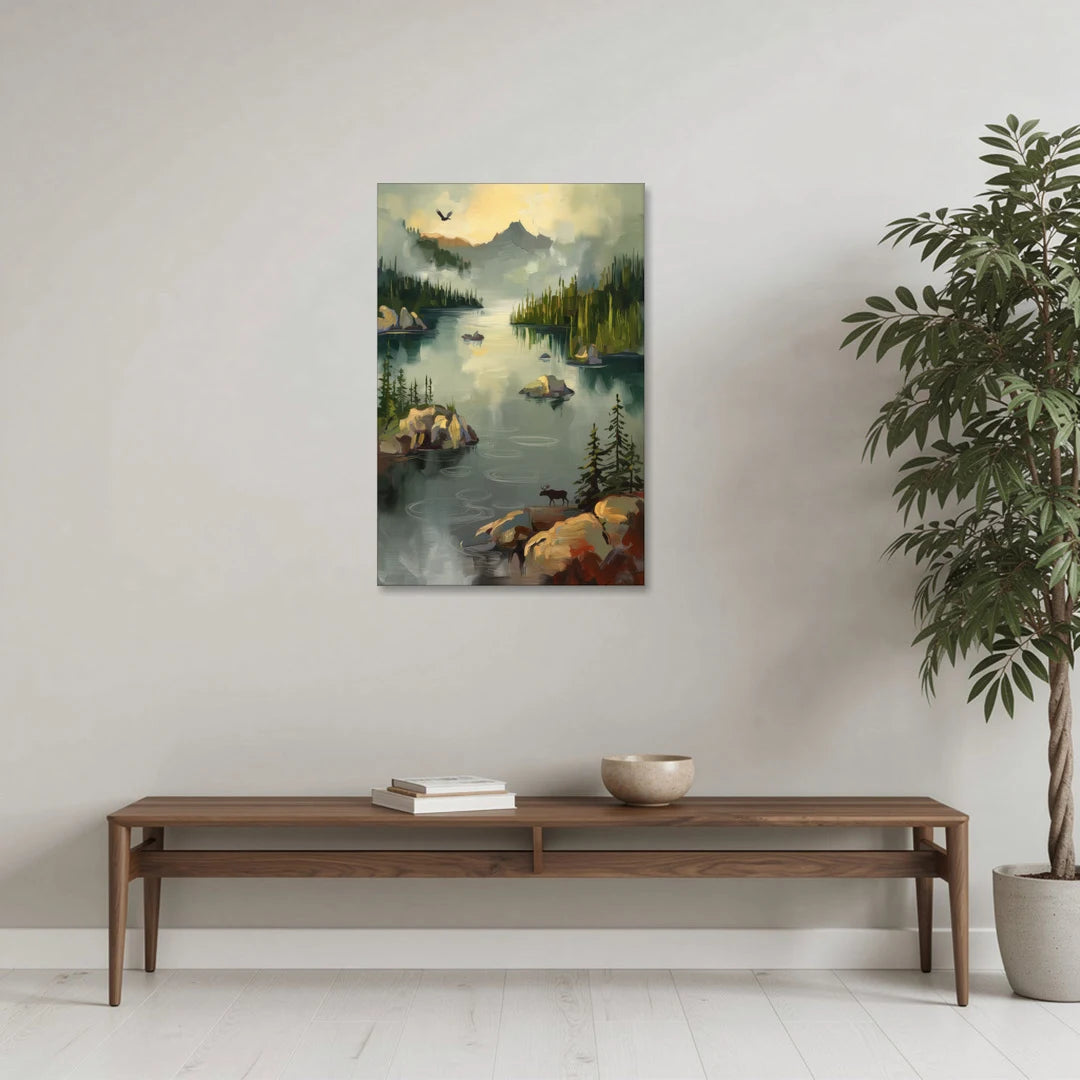 Sitka Wilderness Escape - Canvas Wall Art - Coffee Table - 24x36