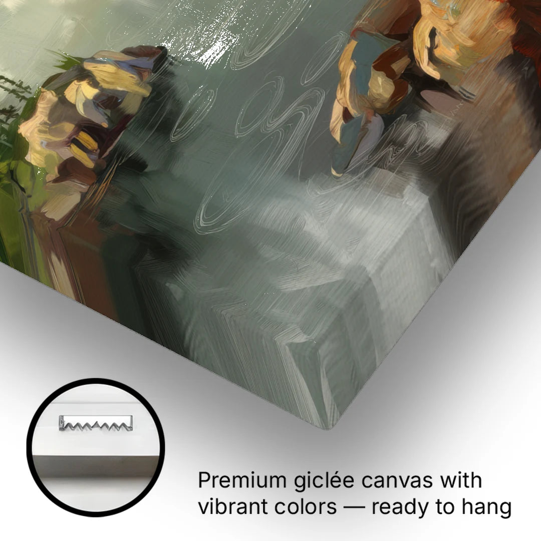 Sitka Wilderness Escape - Canvas Wall Art - Gallery Wrap Corner