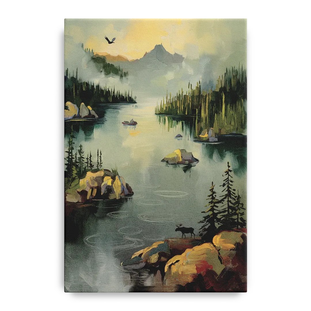 Sitka Wilderness Escape Front - Canvas Wall Art