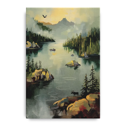 Sitka Wilderness Escape Front - Canvas Wall Art