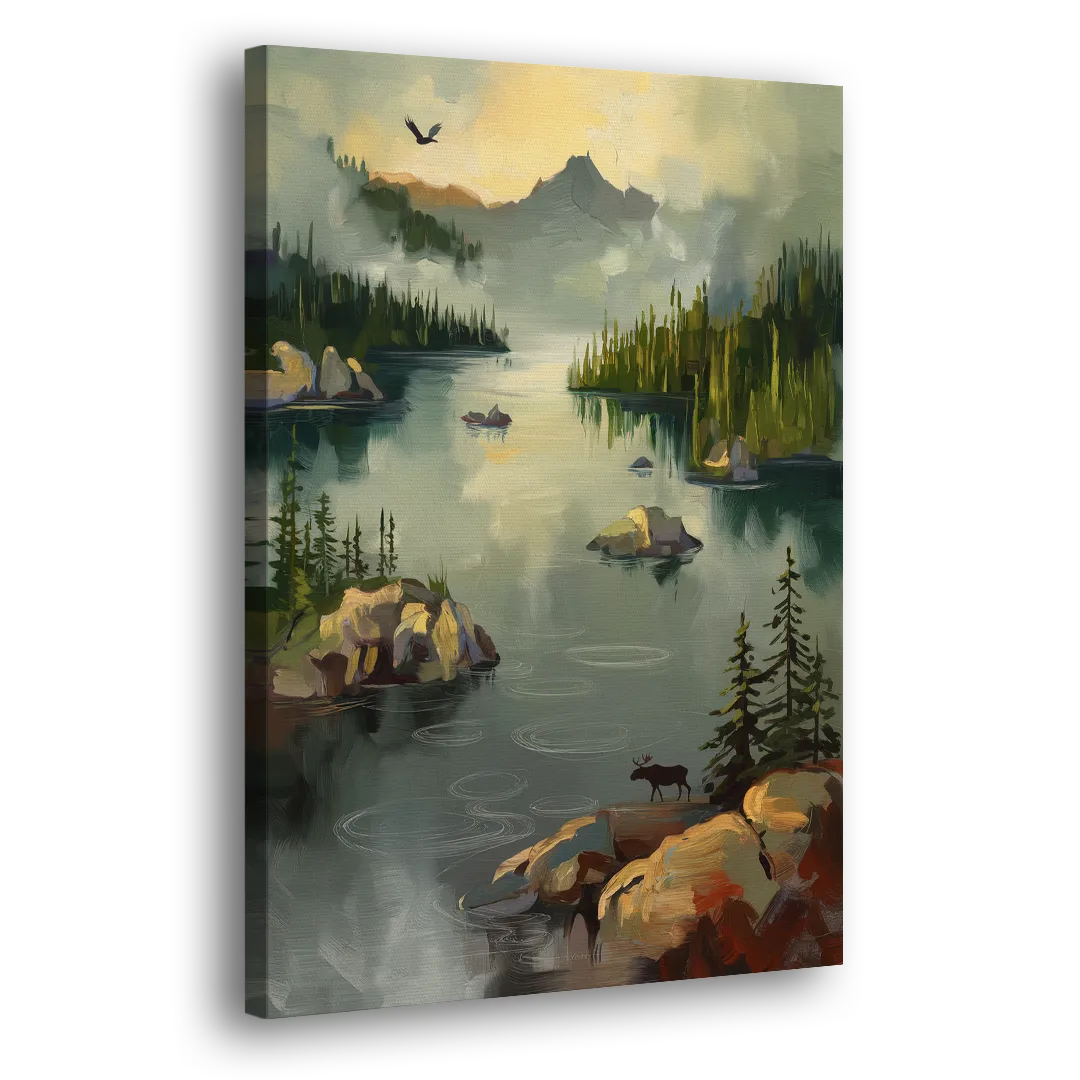 Sitka Wilderness Escape Side - Canvas Wall Art