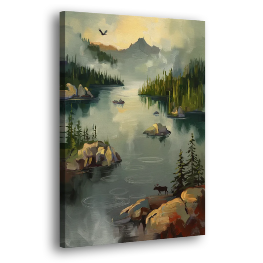Sitka Wilderness Escape Side - Canvas Wall Art