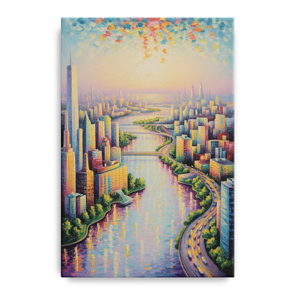 Skylon Tower View Front - Canvas Wall Art