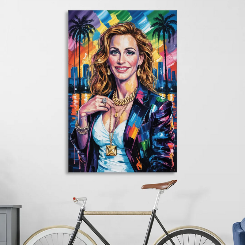 Smiling Soul 2.0 Sitting Room - Canvas Wall Art