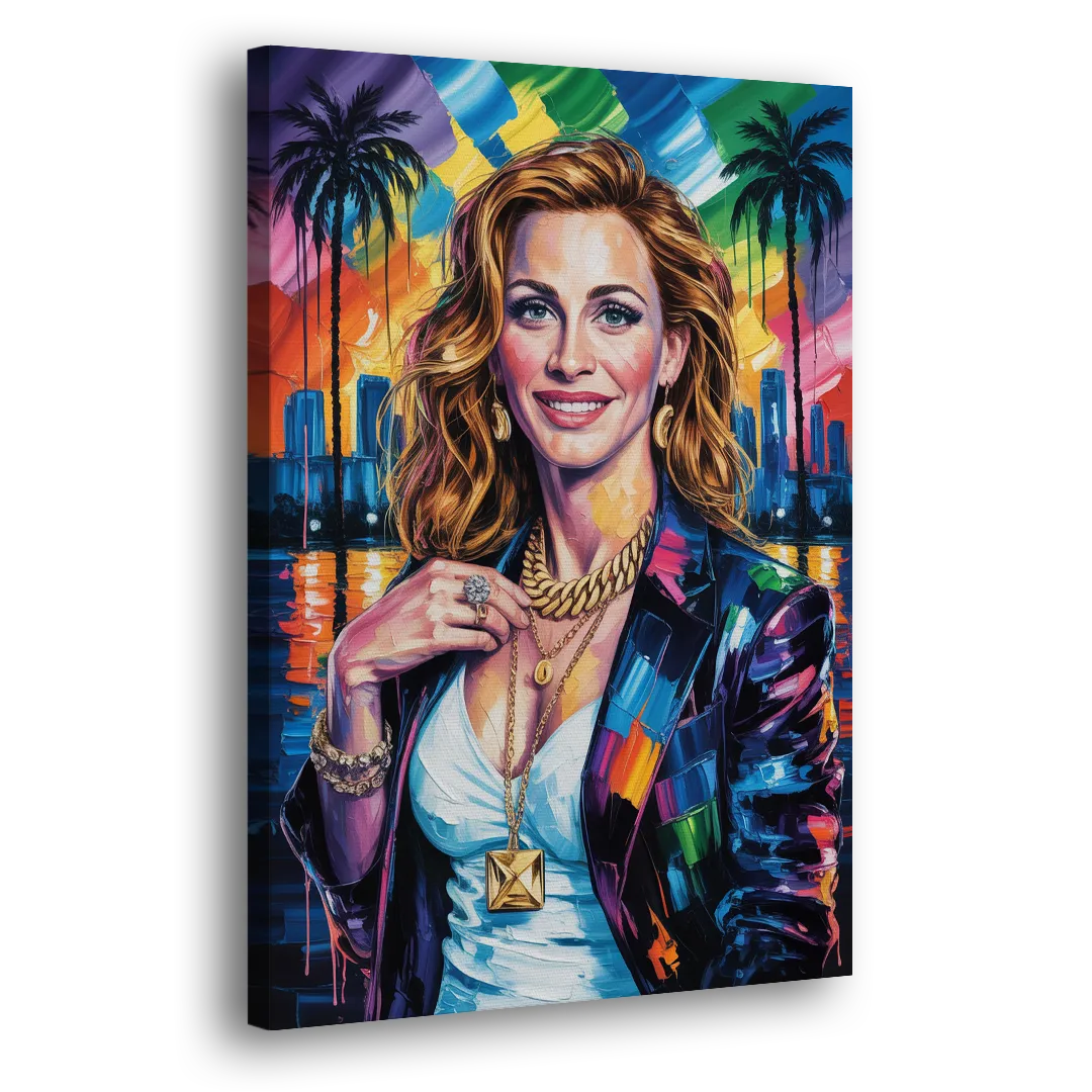 Smiling Soul 2.0 Side - Canvas Wall Art