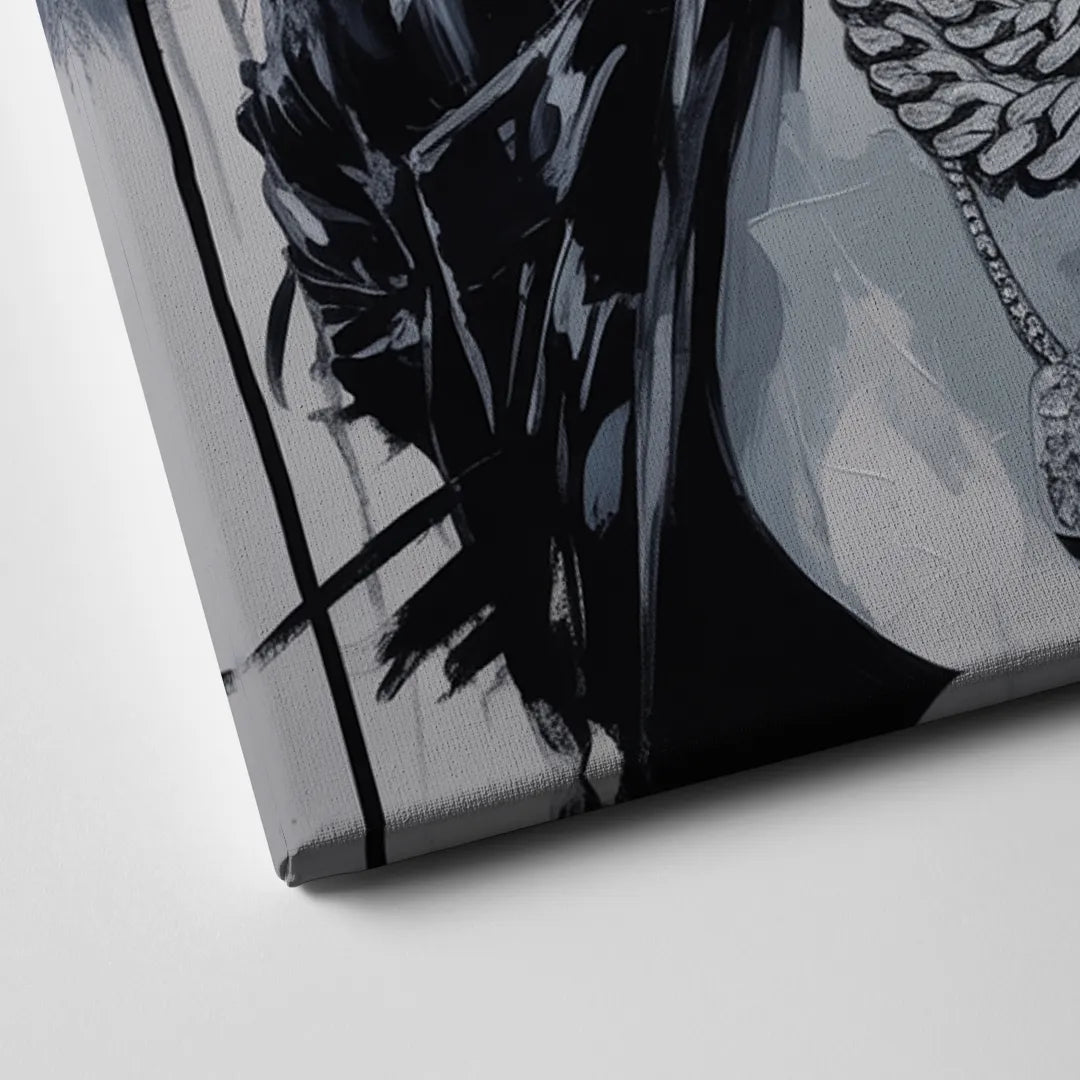 Smiling Soul Canvas Close Up