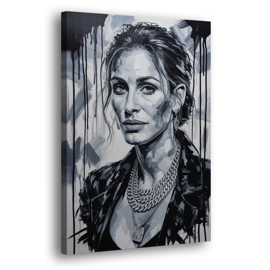 Smiling Soul Side - Canvas Wall Art