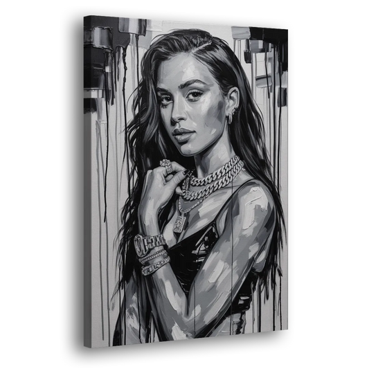 Sour Mood 2.0 Side - Canvas Wall Art