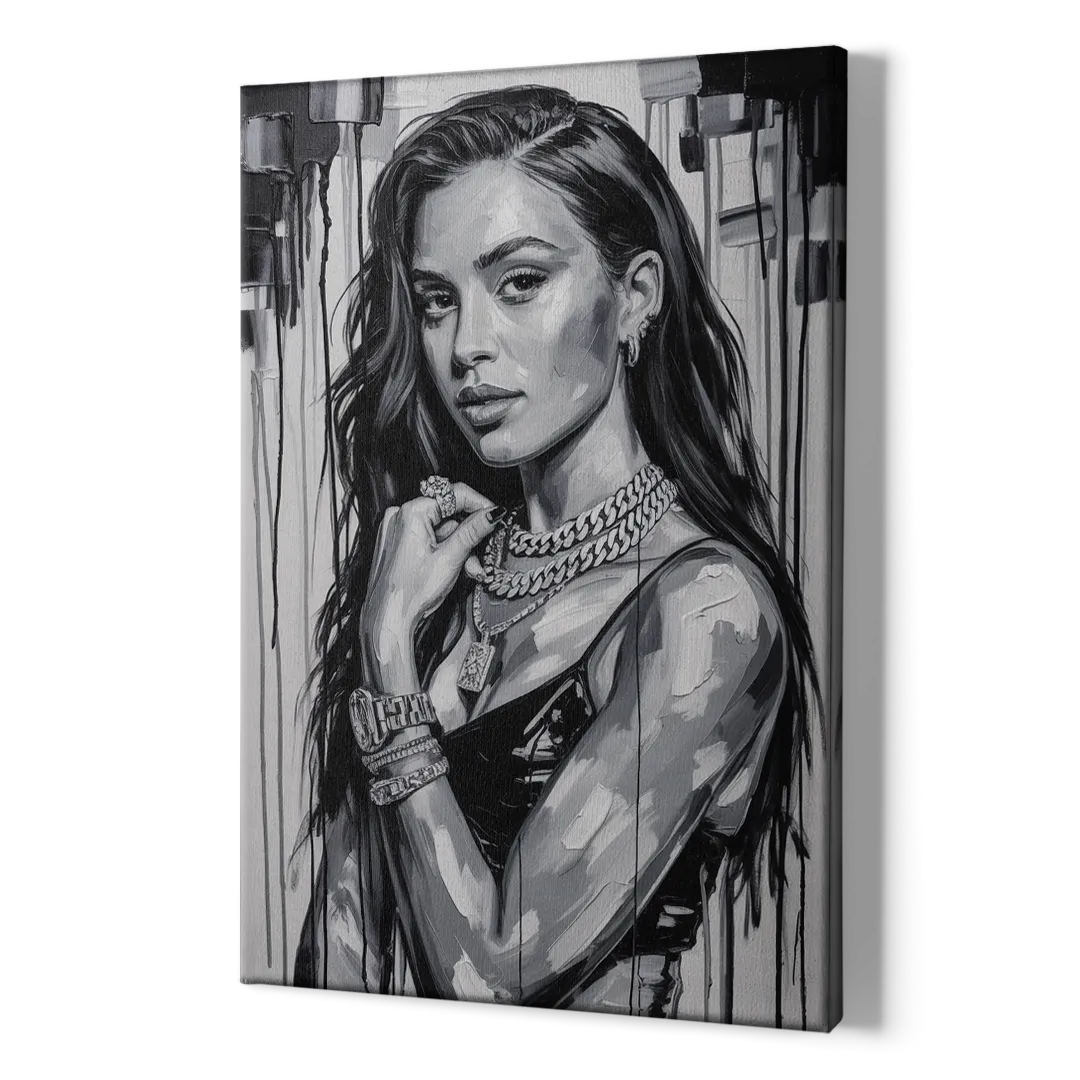 Sour Mood 2.0 - Canvas Print Art Sides