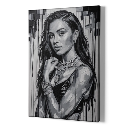 Sour Mood 2.0 - Canvas Print Art Sides