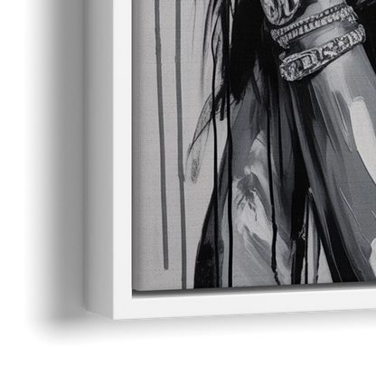 Sour Mood 2.0 - Close-Up White Frame Canvas