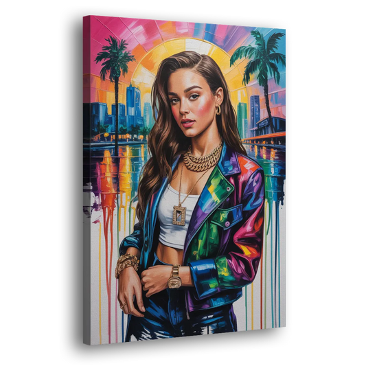 Sour Mood Side - Canvas Wall Art