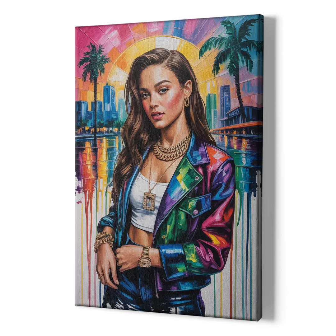 Sour Mood - Canvas Print Art Sides