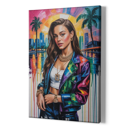Sour Mood - Canvas Print Art Sides