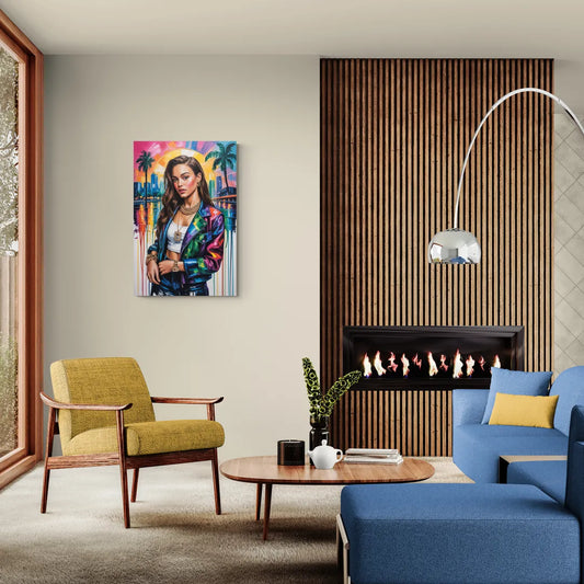 Sour Mood - Canvas Wall Art Living Room