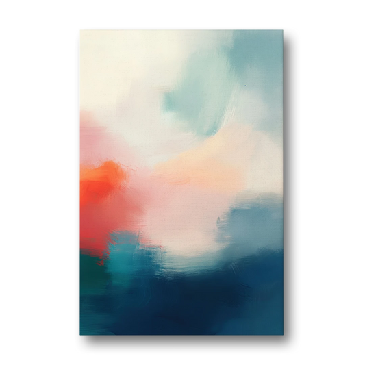 Spectrum Sea - Canvas Wall Art - Front