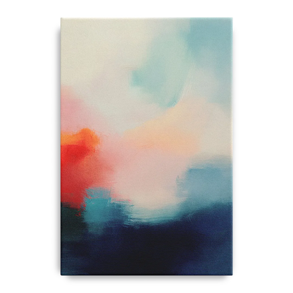 Spectrum Sea Front - Canvas Wall Art