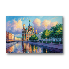 Spilled Blood Splendor - Canvas Wall Art - Front