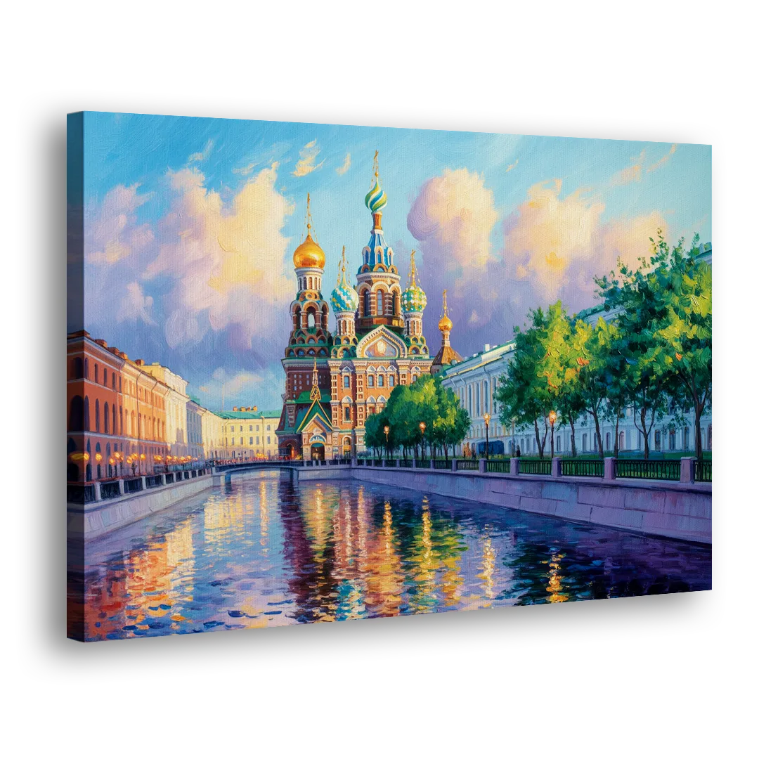 Spilled Blood Splendor Side - Canvas Wall Art