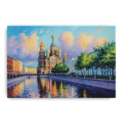 Spilled Blood Splendor Front - Canvas Wall Art