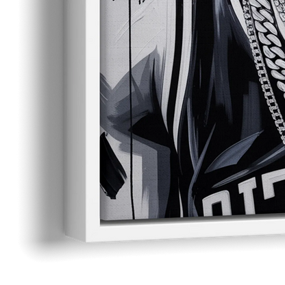 Splash 2.0 - Close-Up White Frame Canvas