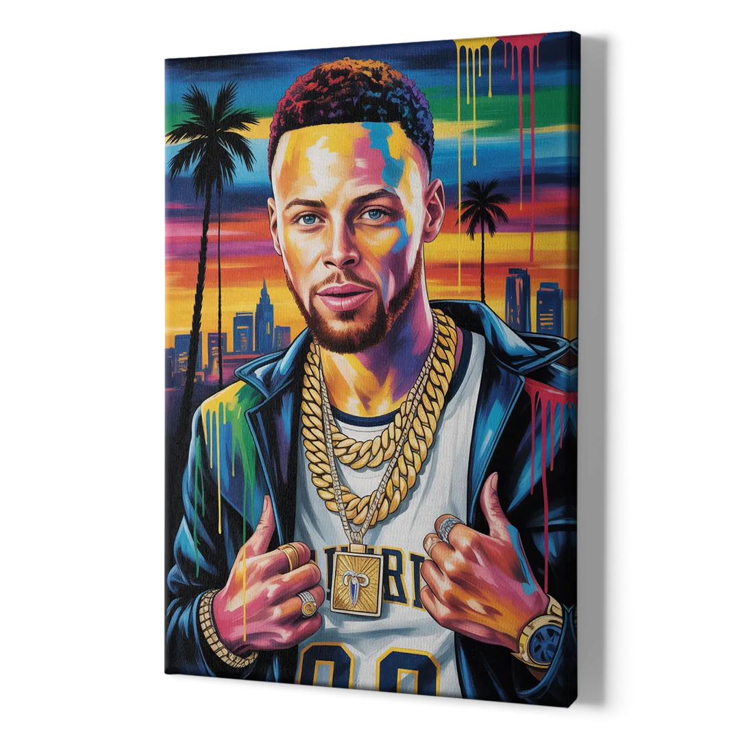 Splash - Canvas Print Art Sides
