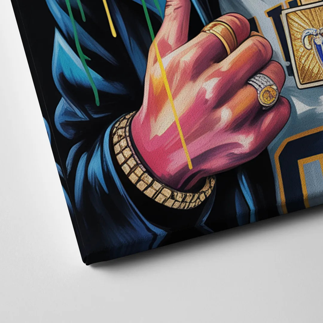 Splash Canvas Close Up