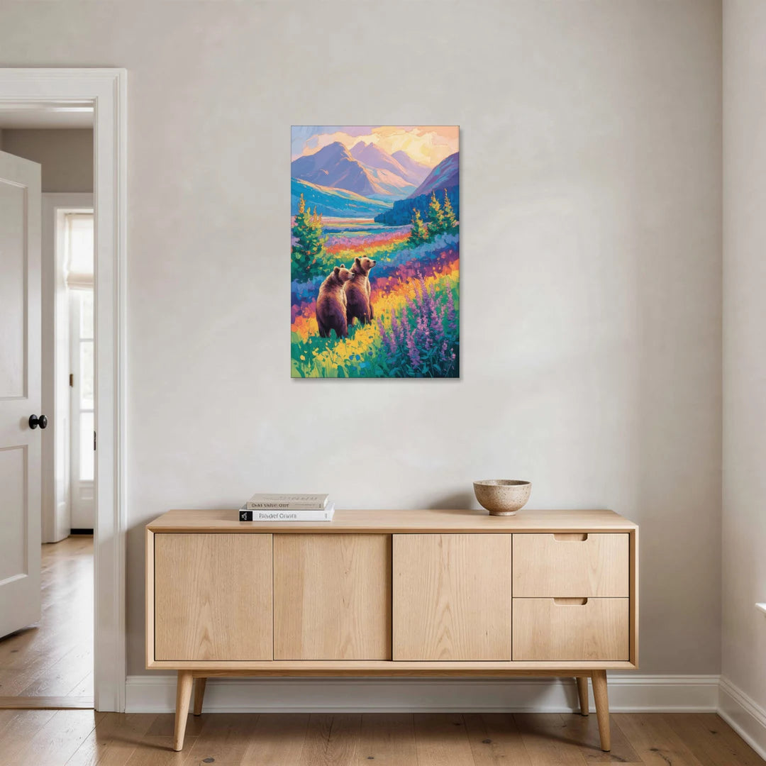 Splendid Bear Mountain Vista - Canvas Wall Art - Coffee Table - 24x36